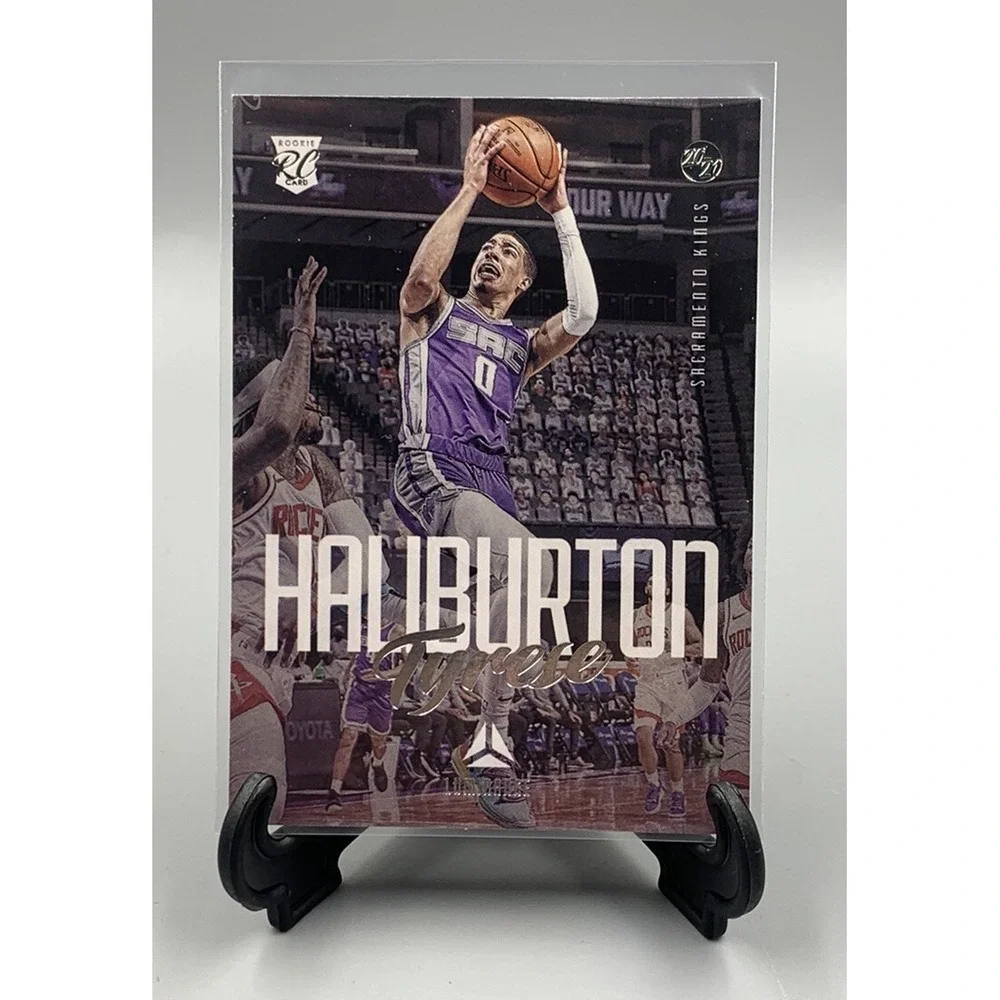2020-21 Panini Chronicles TYRESE HALLIBURTON Luminance Rookie‎ RC #149 Kings
